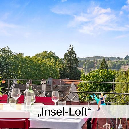 Ferienwohnung Insel-Loft - Maisonette Auf Der Insel, Exklusiv Mit Dachterrasse Lindau  Exterior foto